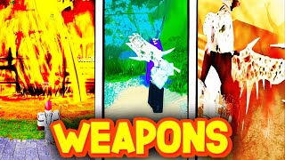 How To Get ALL WEAPONS IN SORCERY amp SHOWCASE Roblox [upl. by Zedecrem133]