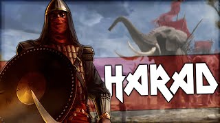 THE GATHERING STORM  Third Age Total War Divide amp Conquer – HARAD – 6 [upl. by Gnov]