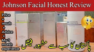 johnseen Facial review  Janssen FAcial Step By Step [upl. by Pollitt]