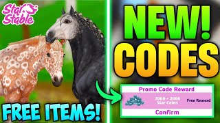 NEW STAR STABLE REDEEM CODES 2023  STAR STABLE CODES 2023  SSO CODES 2023 [upl. by Eartnoed]