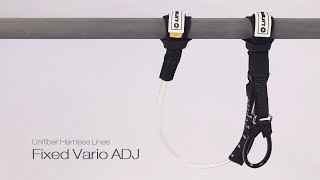 Unifiber Windsurfing Set Harness Lines Fixed Vario ADJ [upl. by Treborsemaj]