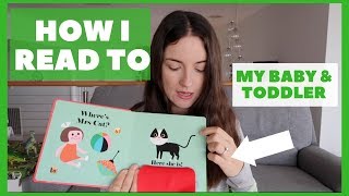 HOW TO READ TO A TODDLER amp BABY  Tips For Newborns To 2 Year Old [upl. by Fenwick952]