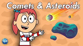 What are Comets amp Asteroids Part 2 Science For Kids [upl. by Gennie509]