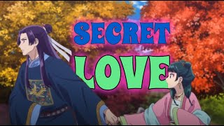 Secret love「AMV 」Maomao x Jinshi  The Apothecary Diaries [upl. by Ahsineg]