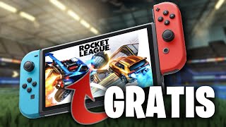 YA ES GRATIS ASÍ ES ROCKET LEAGUE EN NINTENDO SWITCH COMO DESCARGARLO Y JUGAR SIN EL ONLINE [upl. by Erihppas776]