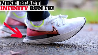 Worth Buying Nike REACT INFINITY Run Flyknit Review  On Feet Pros amp Cons [upl. by Tiler685]