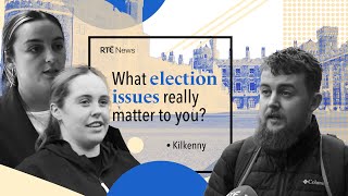 Housing immigration and the cost of childcare on the minds of voters in Kilkenny [upl. by Einalem]