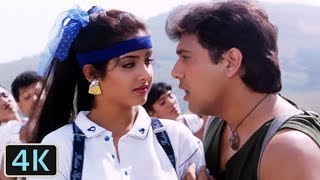 Jaane De Jaane De  Full 4K Video Song  Govinda  Divya Bharti  Shola Aur Shabnam [upl. by Moia]