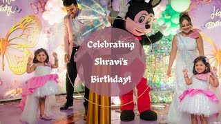 BIRTHDAY CELEBRATION shravis 3rd Bday party CINEMATIC BIRTHDAY VIDEO 2024  Birthday song [upl. by Pentha330]