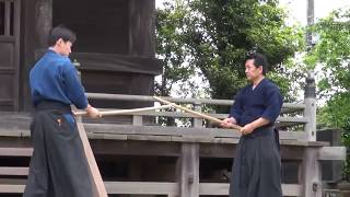 Tenshin Shoden Katori Shinto Ryu kata [upl. by Beard391]