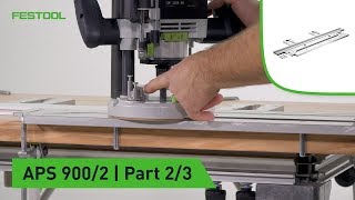 Festool TV Folge 143 APS 9002 Eckverbindungen von Küchenarbeitsplatten  Teil 2 von 3 [upl. by Socha]