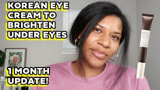 1 Month Transformation Using Skin1004 Eye Cream for Dark Undereyes [upl. by Brace82]