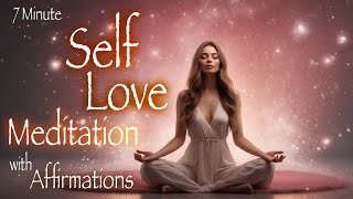 Self Love Meditation With Affirmations [upl. by Anemaj]