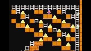 NES Championship Lode Runner Stage1120 walkthrough [upl. by Ahsitniuq152]