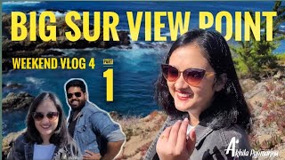 Big Sur View Point  CaliforniaUSA  Part 1  Kannada Travel Vlog 4 [upl. by Outlaw]