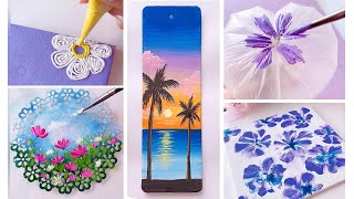 10 Creative painting ideas That are another level  Easy Tips amp Hacks to draw  Acrylic Painting [upl. by Eiral]