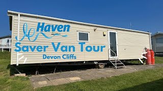 Haven Six Berth 3 Bedroom Saver Caravan Tour  Devon Cliffs 2023  Walk Through [upl. by Emalia]