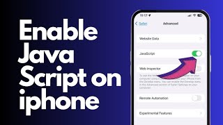 How To Enable or Disable JavaScript On iphone [upl. by Emmons959]