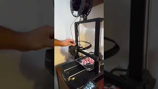 Cambio filamento impresora Ender 3 V3 [upl. by Apfel]