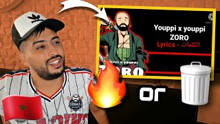 Youppi x youppi  Zoro REACTION 🇲🇦 [upl. by Olemrac106]