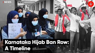 A Timeline of How Karnataka Hijab Ban Became a Huge Controversy [upl. by Lehsar707]