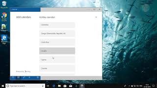 How To Make Calendar Show National Holidays in Windows 10 [upl. by Ydasahc404]