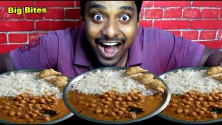 Today Eating Chole Masala Rice with Singada😜 ଆଜି ଖାଇବା ଚନାମସଲ ଭାତ ସିଙ୍ଗିଡା MukbangBalaram Eating [upl. by Arymahs]