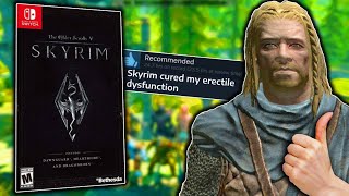 I tried Skyrim on Nintendo Switch [upl. by Venditti]