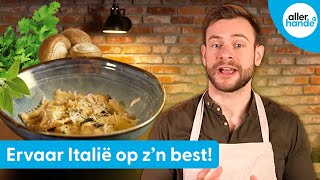 RAVIOLI recept met Champignonhamvulling  Allerhande [upl. by Nytsrik]