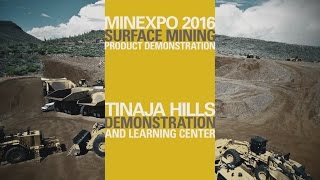 Cat® Surface Mining Product Demo  MINExpo 2016 [upl. by Quenby900]