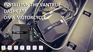 Installing a Vantrue Dashcam system on the HD PAN AMERICA and other motorcycles [upl. by Fortune270]