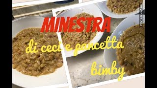 Minestra di ceci e pancetta [upl. by Darby]