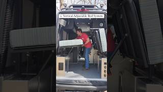 Premium Sprinter Camper Van Conversions Bed System Configuration Options [upl. by Eyoj]