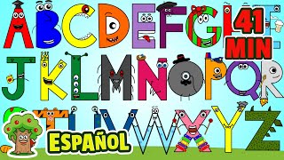 Letras Colores Y Más Canciones Infantiles del ABC  El Árbol del Español [upl. by Eenyaj]