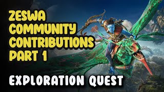 Zeswa Community Contributions Part 1  Avatar Frontiers of Pandora [upl. by Courtenay]