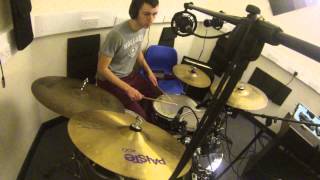 quotCatch Mequot First studio recording session Bass  Drums GoPro [upl. by Roshan]