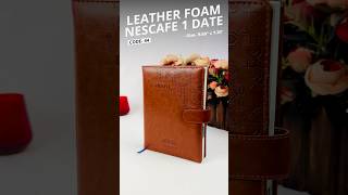 Nescafe Leather Foam 1 Date Diary  Magnet Button  Code 44 [upl. by Idna]