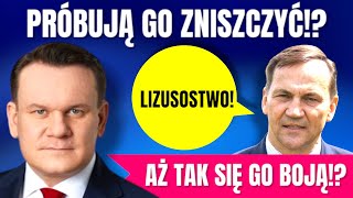 Atak na Dominika Tarczyńskiego Ależ się go boją [upl. by Anneg]