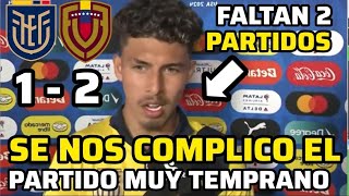 JEREMY SARMIENTO SE NOS COMPLICÓ EL PARTIDO MUY TEMPRANO LA EXPULSION DE ENNER VALENCIA NOS AFECTO [upl. by Eelrebmyk]