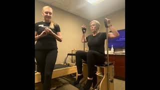 Group Stability Chair Workout  merrithew Stott Pilates CEC 2023 [upl. by Orazal]