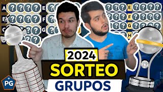 SORTEO COPA LIBERTADORES y SUDAMERICANA 2024🔥FASE de GRUPOS👉REACCIÓN y ANÁLISIS [upl. by Adroj]