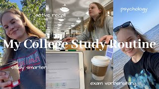 THIS is how I study  my examprep routine as a college student  irmikatharina [upl. by Astor110]