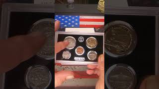 225th Anniversary Enhanced Uncirculated Coin Set 2017 US Mint shorts coin americancoin [upl. by Vez]