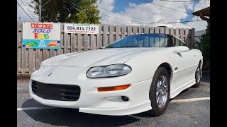 2002 Chevrolet Camaro Z28 Convertible  35th Anniversary v8 camaro convertible musclecar [upl. by Attennot]