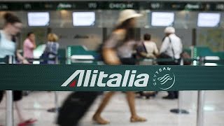 Alitalia strike disrupts the holiday plans of hundreds [upl. by Novla]