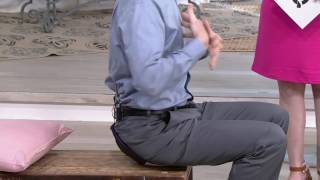 BackJoy Posture Seat Portable Back Support on QVC [upl. by Kan]