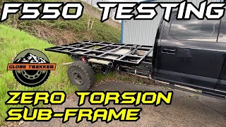 Globe Trekker F550 Zero Torsion Subframe [upl. by Ttennaej]