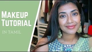 Makeup Tutorial in Tamil  Vithya Hair and Makeup Artist [upl. by Artimas]