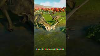 SCORPIOS REX HUNT DRYOSAURUS  JURASSIC WORLD EVOLUTION 2 [upl. by Annohs]