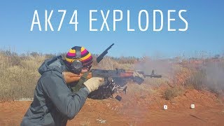 Century Arms AK74 Blows Up [upl. by Gleason]